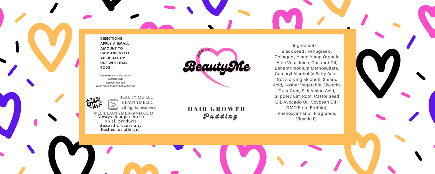 Hair Growth Pudding 8oz