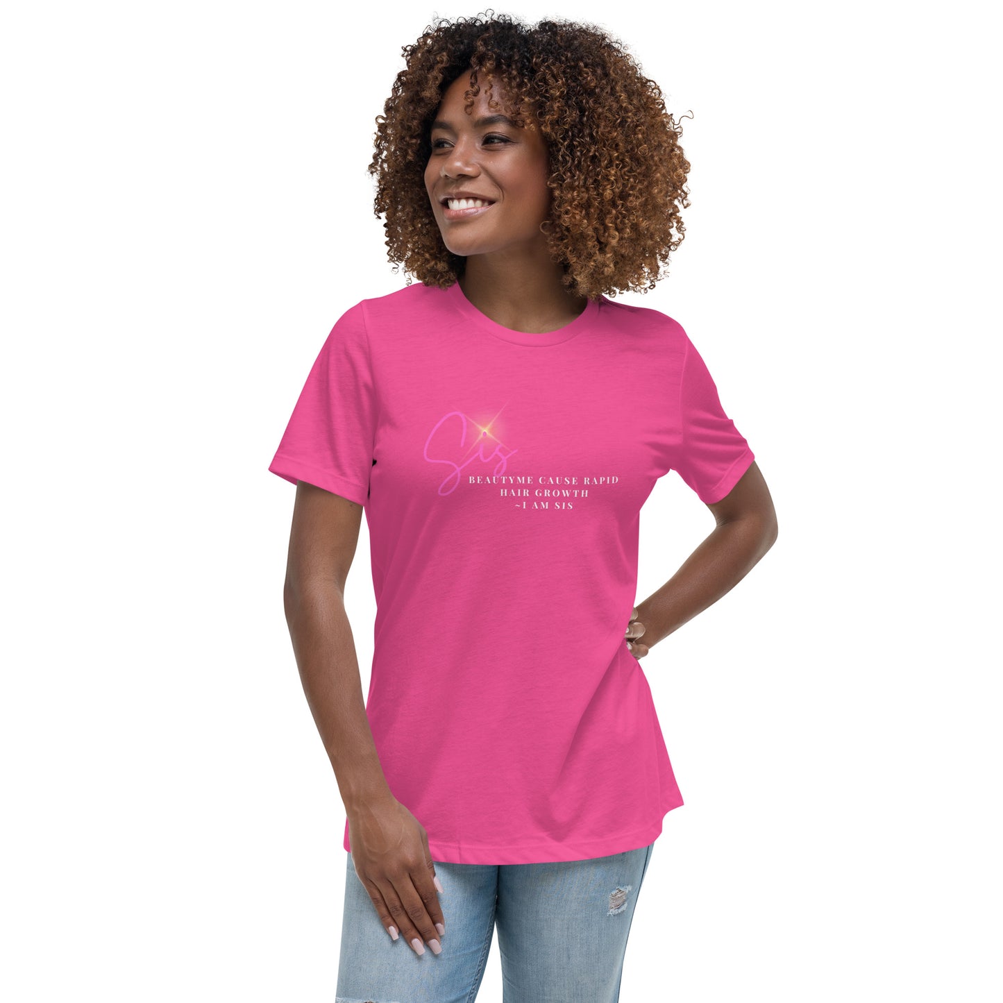 Beauty Me Sis Women's Relaxed T-Shirt