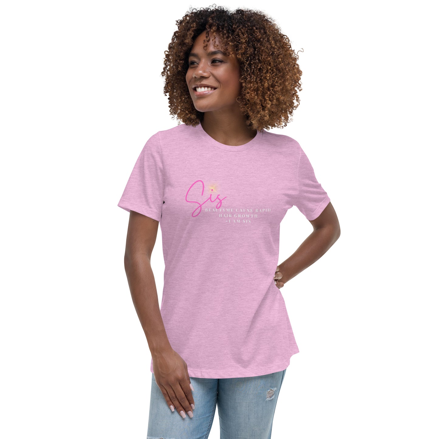 Beauty Me Sis Women's Relaxed T-Shirt