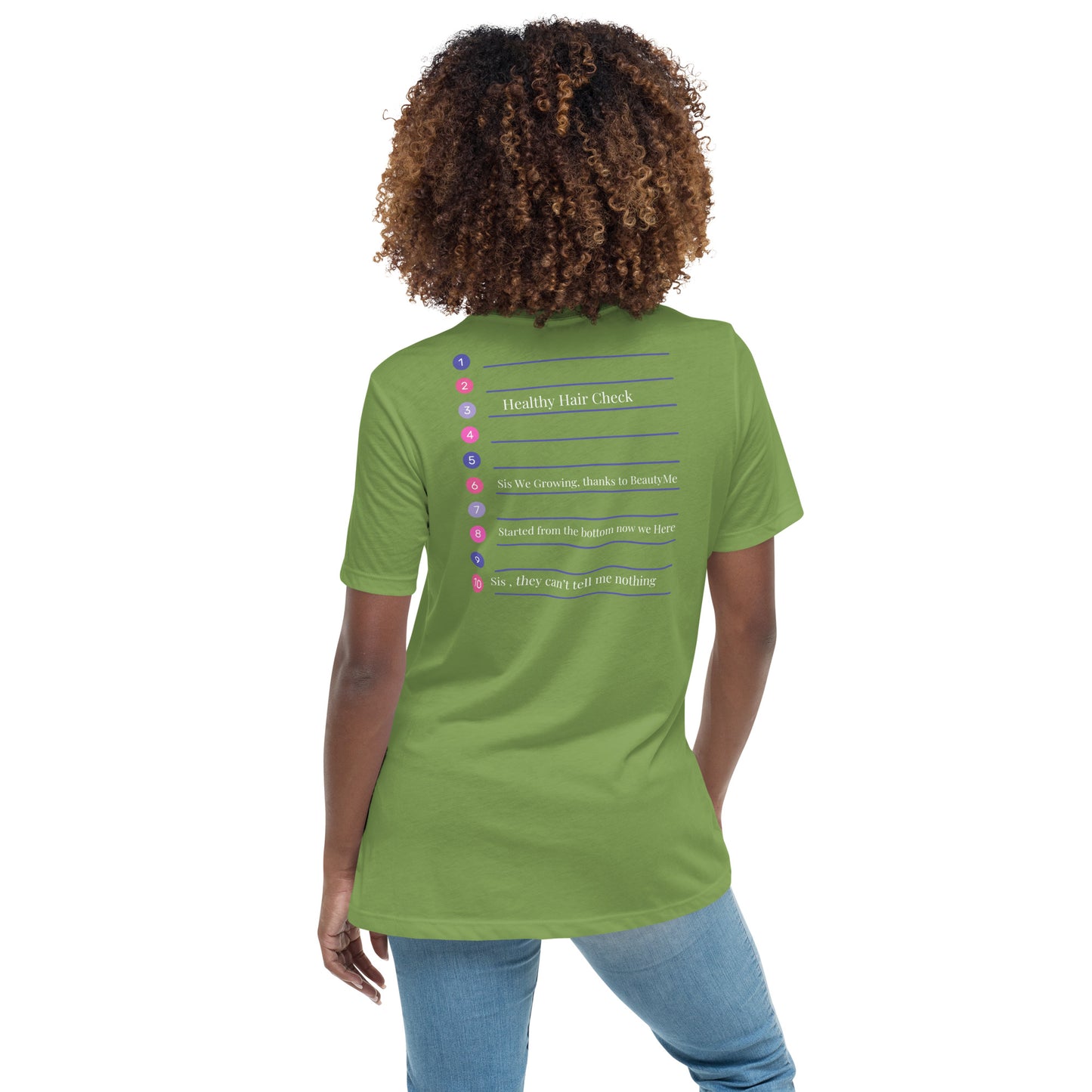 Beauty Me Sis Women's Relaxed T-Shirt