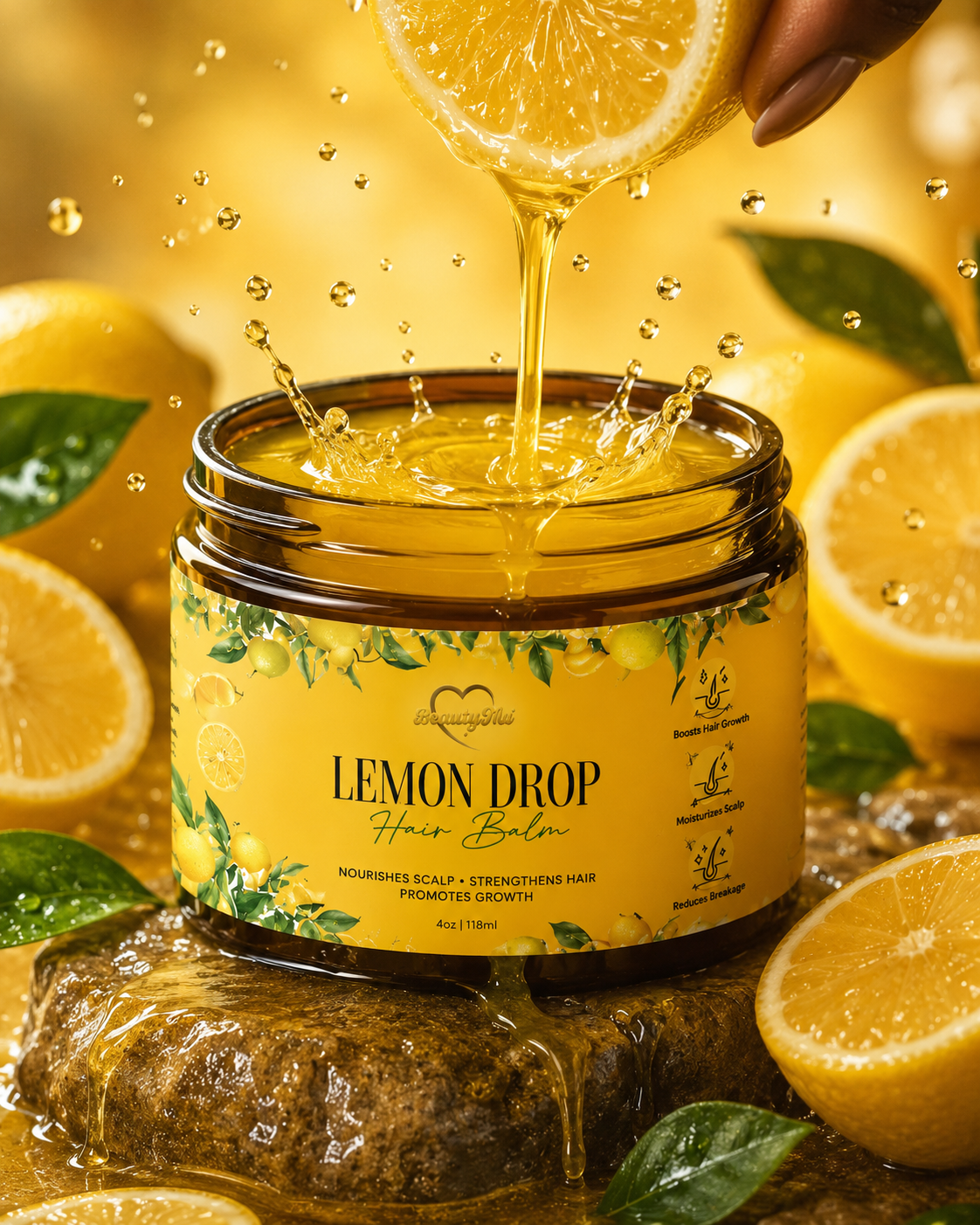 Lemon Drop Hair Balm