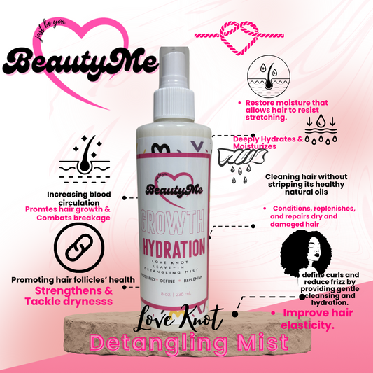 Natural Hydration Hair Leave-In Detangling Mist